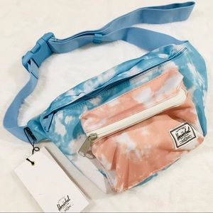 herschel tie dye fanny pack